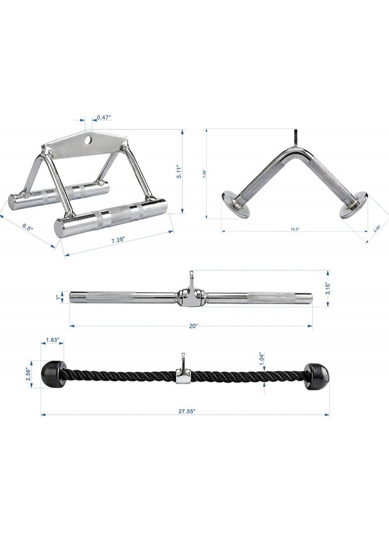 COMMANDO Pull-On Kit Pull On Rope Handle, V-Handle, Straight Bar and V-Bar  - Image 3