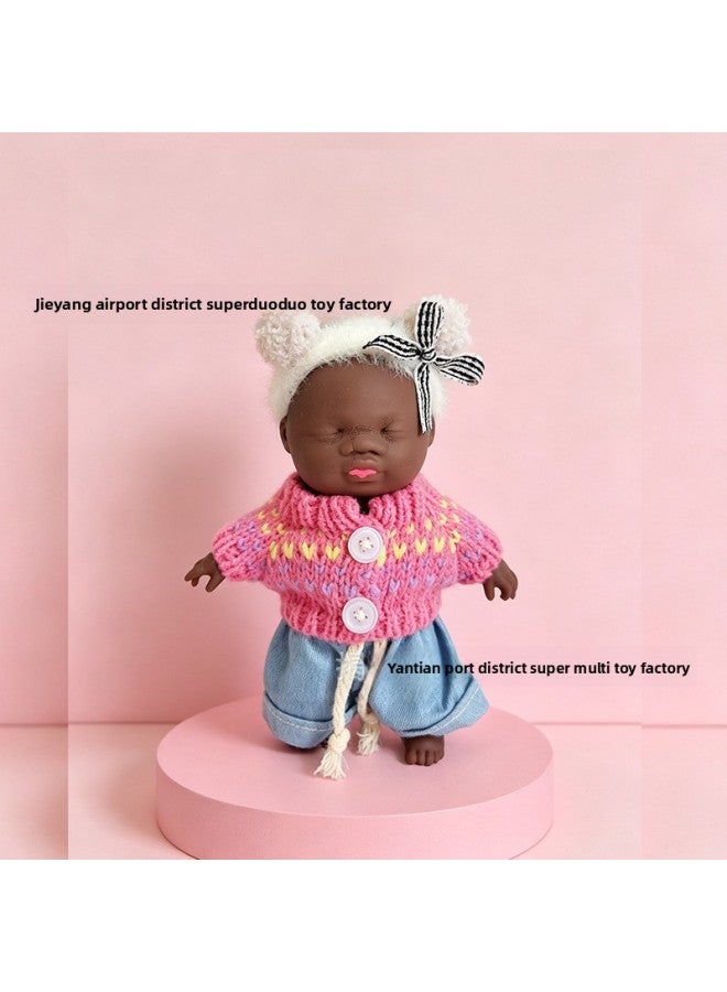 Only The Clothes Are Trending Online: 14cm Wholesale High-Quality Natasha Doll Black Doll Clothes For Dress-Up And Stress Relief - Image 3