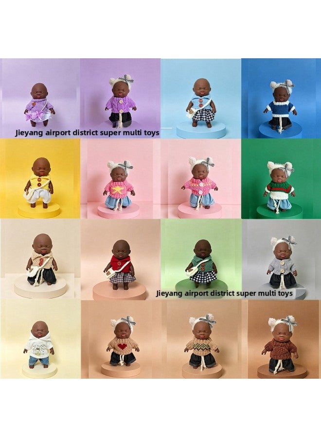 Only The Clothes Are Trending Online: 14cm Wholesale High-Quality Natasha Doll Black Doll Clothes For Dress-Up And Stress Relief - Image 2