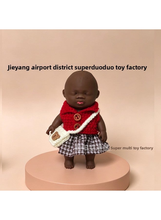 Only The Clothes Are Trending Online: 14cm Wholesale High-Quality Natasha Doll Black Doll Clothes For Dress-Up And Stress Relief - Image 5