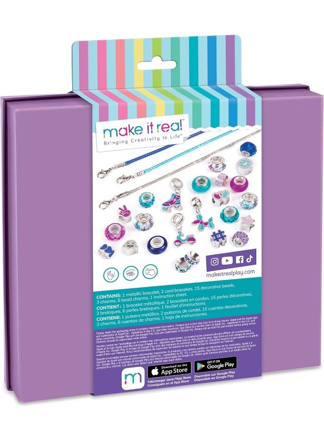 Make It Real Make It Real 1721 Jewellery Making Sets for Children, Multi-Coloured  - Image 2