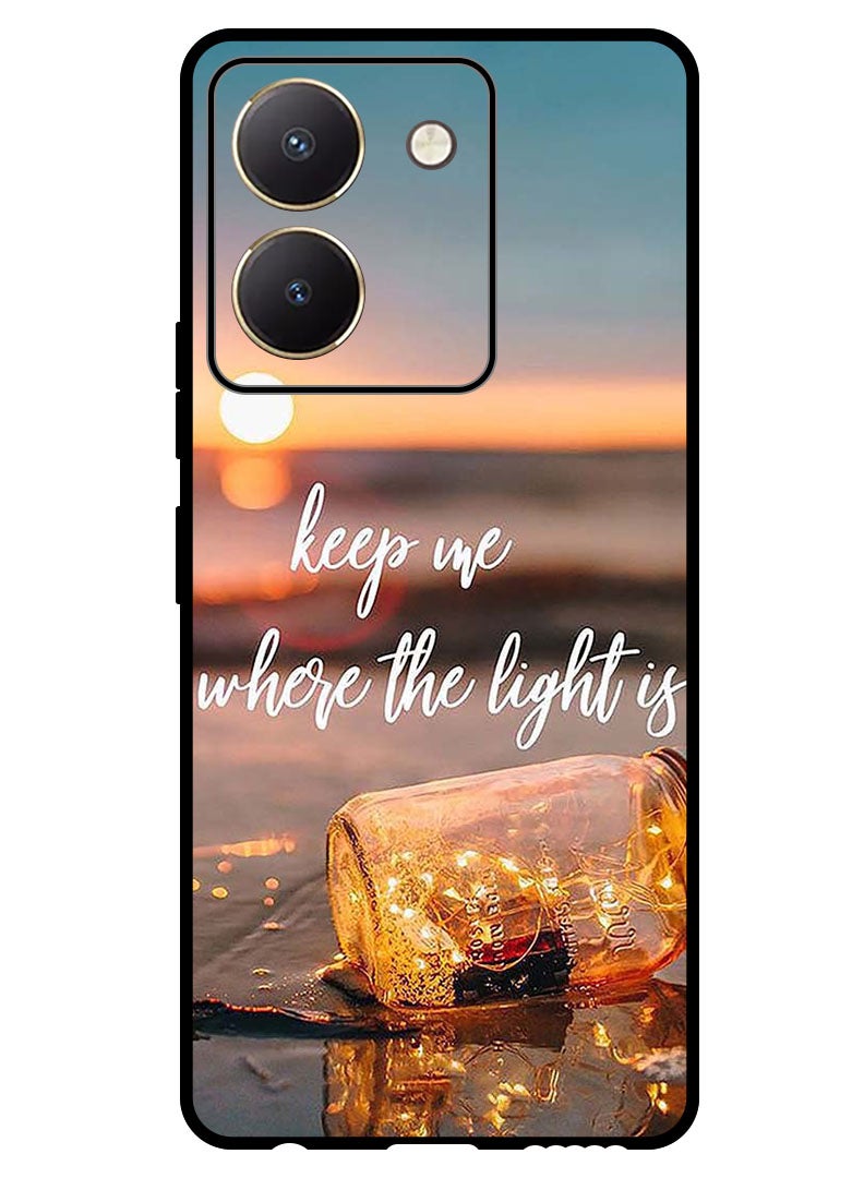 Theodor Protective Case Anti Scratch Shock Proof Bumper Cover For Vivo Y27s Keep Me Where The Light - Image 1
