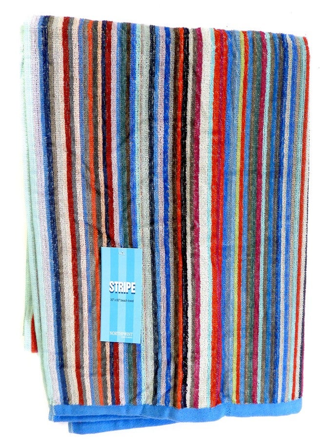 Homestyle DINY Home & Style Variety Pack of 4 Plush Velour Bath and Beach Towels Large 28" x 60" - Image 1