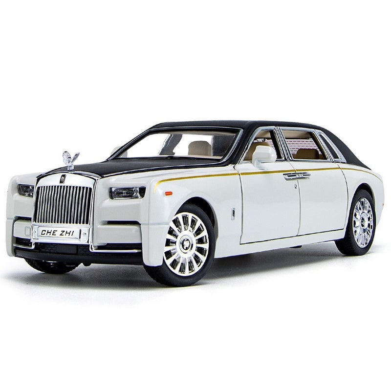 1/24 Upgraded Phantom Alloy Car Model Back To Force Sound And Light Star Top Children'S Large Toy Collection Ornaments - Image 2