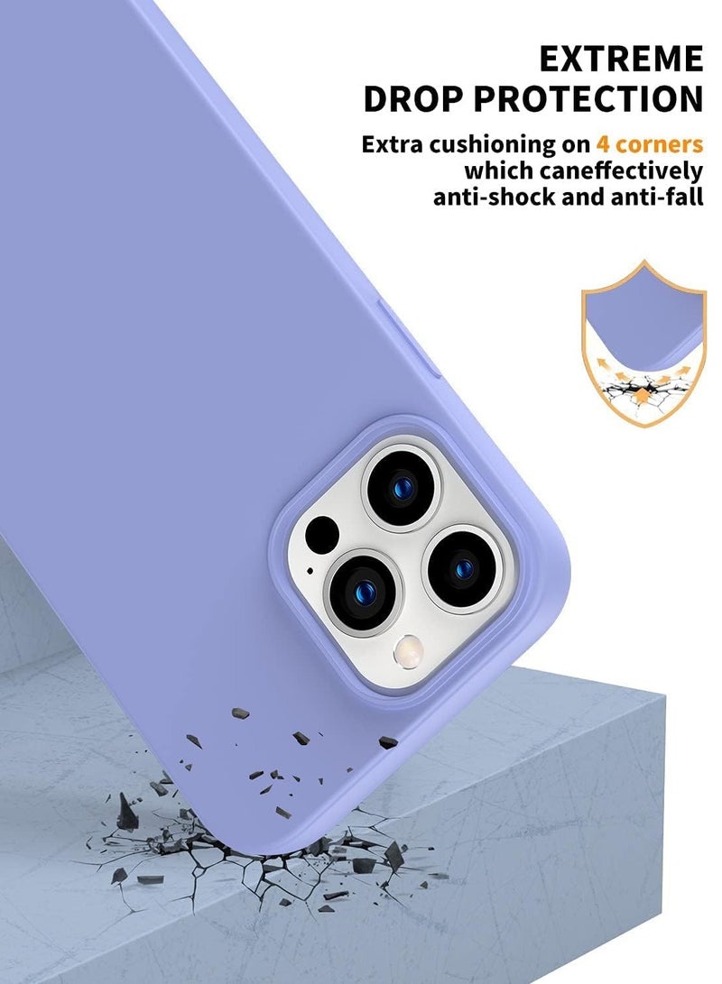 BORTONY iPhone 16 Pro Case Cover with Soft Liquid Silicone Anti-Scratch Shockproof Slim iPhone 16 Pro  Cover Anti-fingerprint Protective Case for Apple iPhone 16 Pro - Image 4