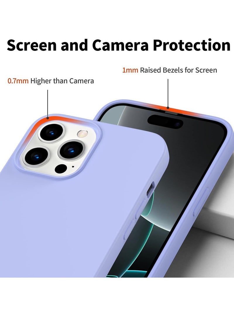 BORTONY iPhone 16 Pro Case Cover with Soft Liquid Silicone Anti-Scratch Shockproof Slim iPhone 16 Pro  Cover Anti-fingerprint Protective Case for Apple iPhone 16 Pro - Image 3