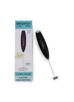 BRIGHTLY LABS Upgrade Your Coffee Experience with Our Powerful Milk Frother - Handheld Electric Whisk with Titanium Motor, Mixing, and Blending for Frappes, Lattes, and Matcha. Includes Convenient Stand!  - Image 4