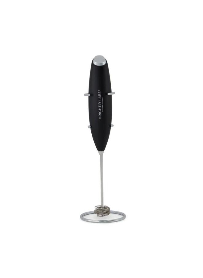 BRIGHTLY LABS Upgrade Your Coffee Experience with Our Powerful Milk Frother - Handheld Electric Whisk with Titanium Motor, Mixing, and Blending for Frappes, Lattes, and Matcha. Includes Convenient Stand!  - Image 2