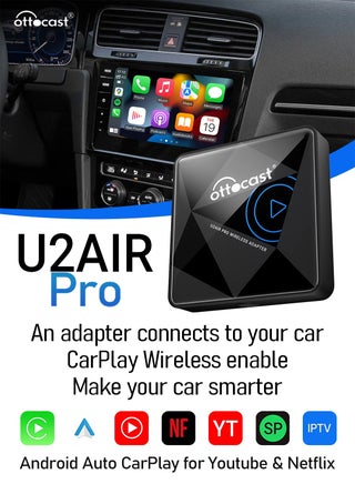 Ottocast U2 Air Pro Wireless CarPlay Apple Adapter for OEM Wired CarPlay Car Play Accessories - pzsku/ZB94024834BDA68D67931Z/45/_/1713341056/76228686-4b9a-46d3-b7d1-b83fde2b3169