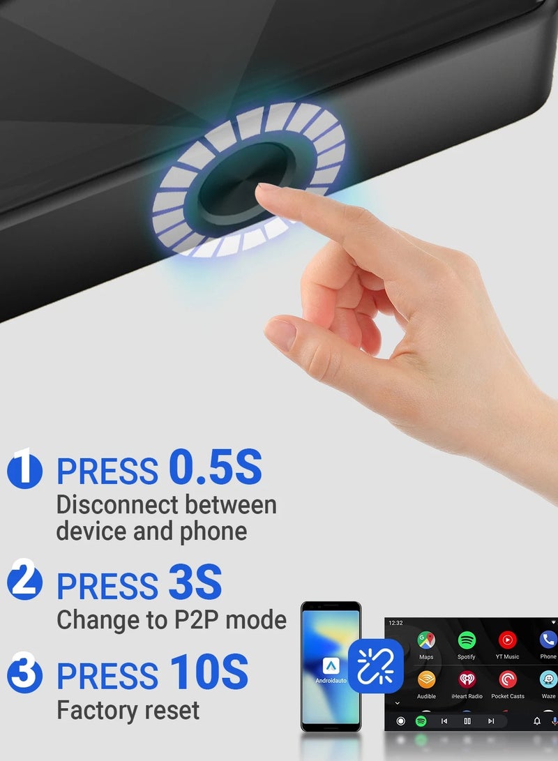 Ottocast U2 Air Pro Wireless CarPlay Apple Adapter for OEM Wired CarPlay Car Play Accessories