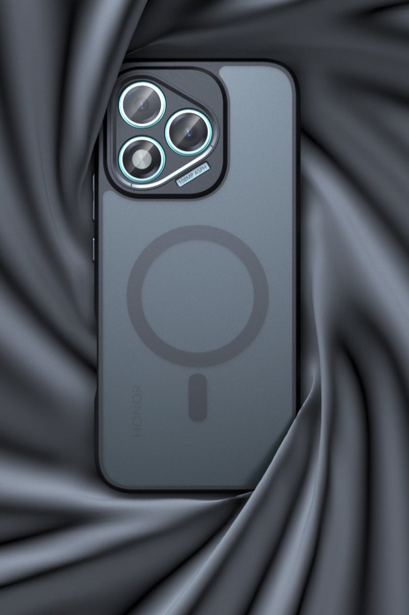 general for Honor 400 Lite Case Magnetic Shockproof Matte Cover Anti-Yellowing Cover Slim Frosted Matte Case for Honor 400 Lite 6.7" - Image 3