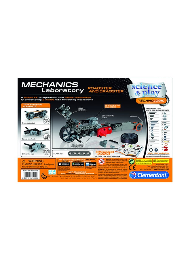 Clementoni Science And Play Mechanics Laboratory Roadster And Dragster  - Image 2