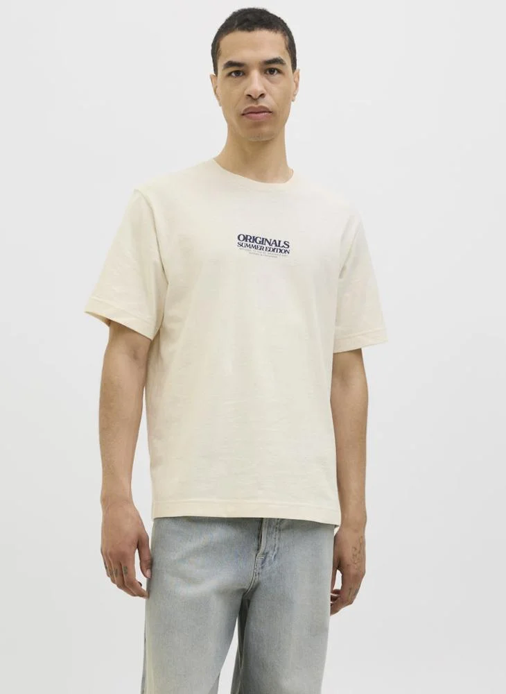 JACK & JONES Jortavira Pop Crew Neck T-Shirt