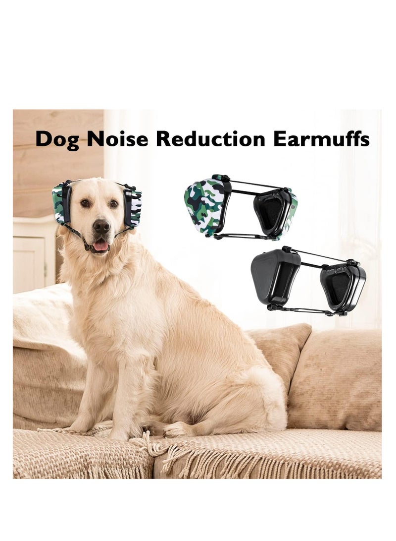 Zikra Hearing Protection for Dog Dog Ear for Noise Protection Reduction for Medium and Large Dog Hearing Protector for Thunder Fireworks Helicopters Celebrations Camouflage - Image 2
