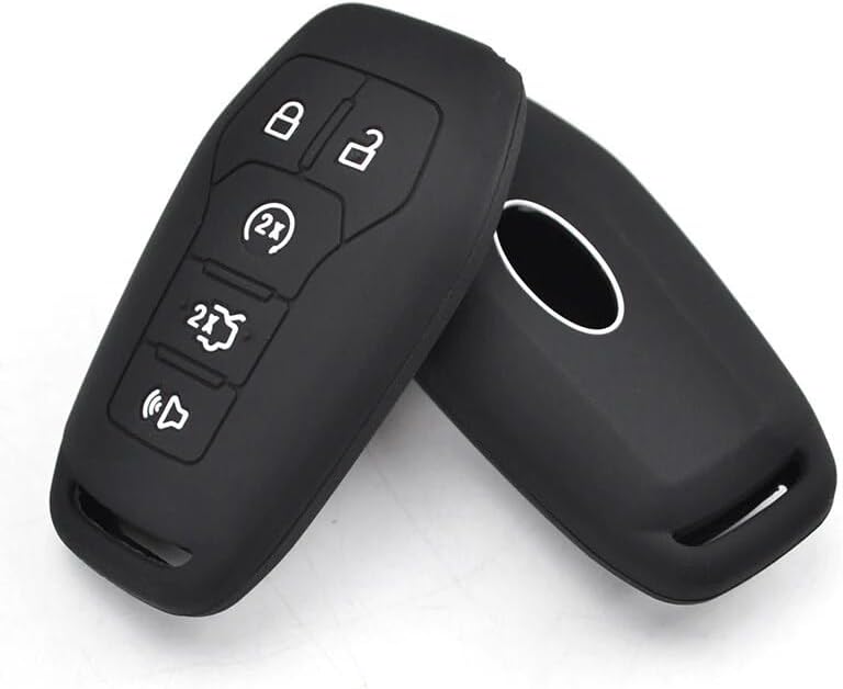 QASULER Silicone Key Fob Cover for Ford and Lincoln - Image 4