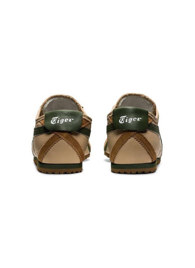 Onitsuka Tiger - Mexico 66 Colorblock Sneakers Brown/Green - Image 1