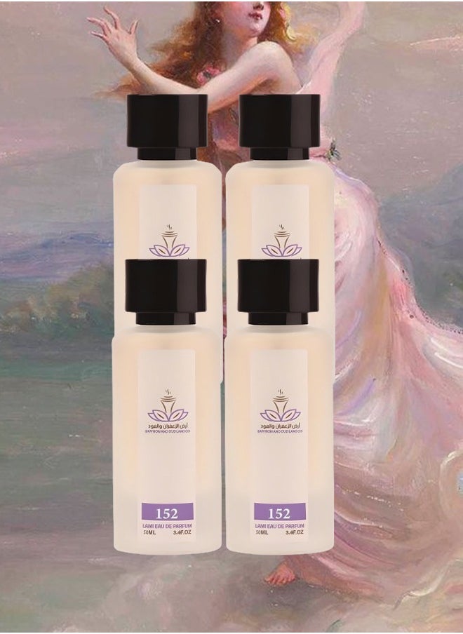 Ard Al Zaafaran - 4 Pieces Mate Nuit Perfume Number 152 For Women 50ml EDP - Image 1
