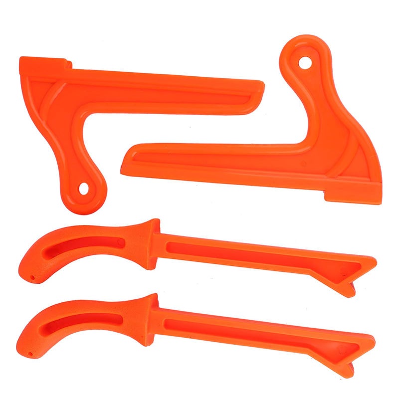 Red Safety Push Stick with Ergonomic Handle for Table Saw Carpentry - Image 5