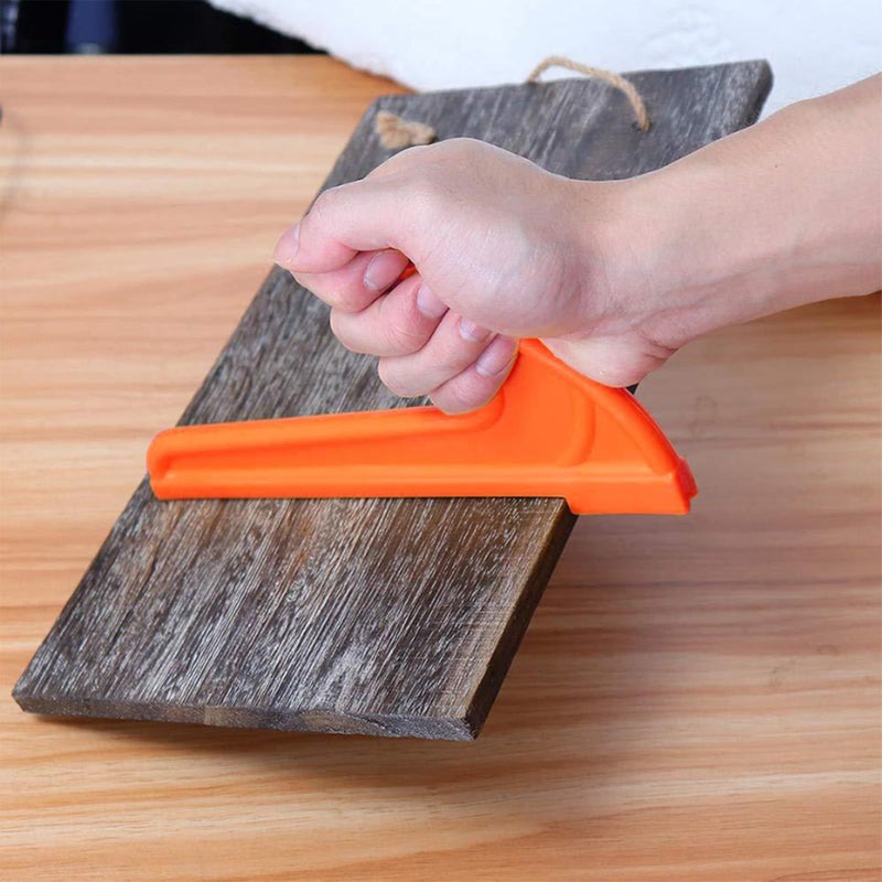 Red Safety Push Stick with Ergonomic Handle for Table Saw Carpentry - Image 4