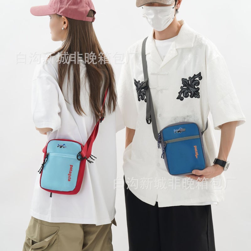 Trendy Brand Casual Shoulder Bag Men'S And Women'S Sports All-Match Crossbody Bag Bata Street Fashion Personalized Color Matching Satchel - Image 4
