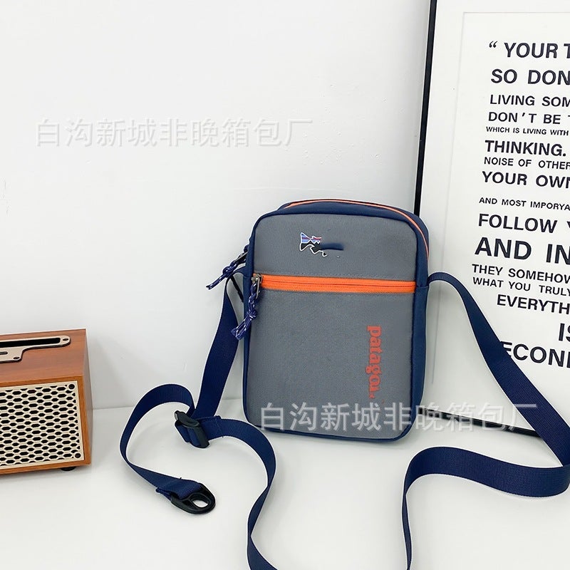 Trendy Brand Casual Shoulder Bag Men'S And Women'S Sports All-Match Crossbody Bag Bata Street Fashion Personalized Color Matching Satchel - Image 1