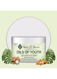 Oils Of Youth Shea & Almond Antiaging Face Moisturizer (50G) Hydrates Reduces Wrinkles & Fine Lines Infused With Olive Oil Glycerine & Vitamin E - pzsku/ZB9408F7A32827B88DDA0Z/45/_/1720853242/f8e93d14-d398-4d91-8ff7-2ccf93f12b48