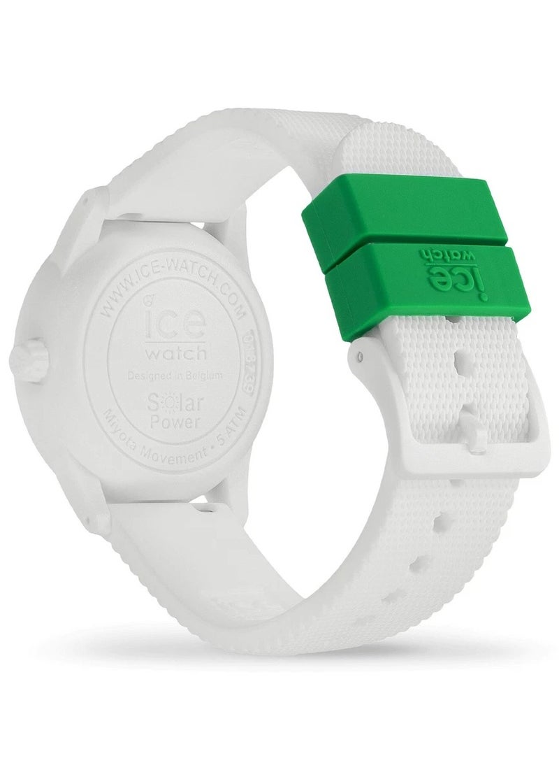 Ice Watch Solar Wristwatch ICE WATCH 018739 Silicone White Sub 50mt SMALL - Image 3