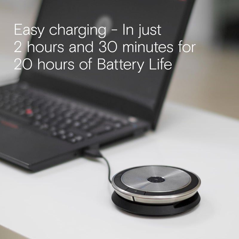 EPOS Sennheiser Epos Expand 20 Wired Conference Speakerphone Black, Silver (1000226) - Image 4