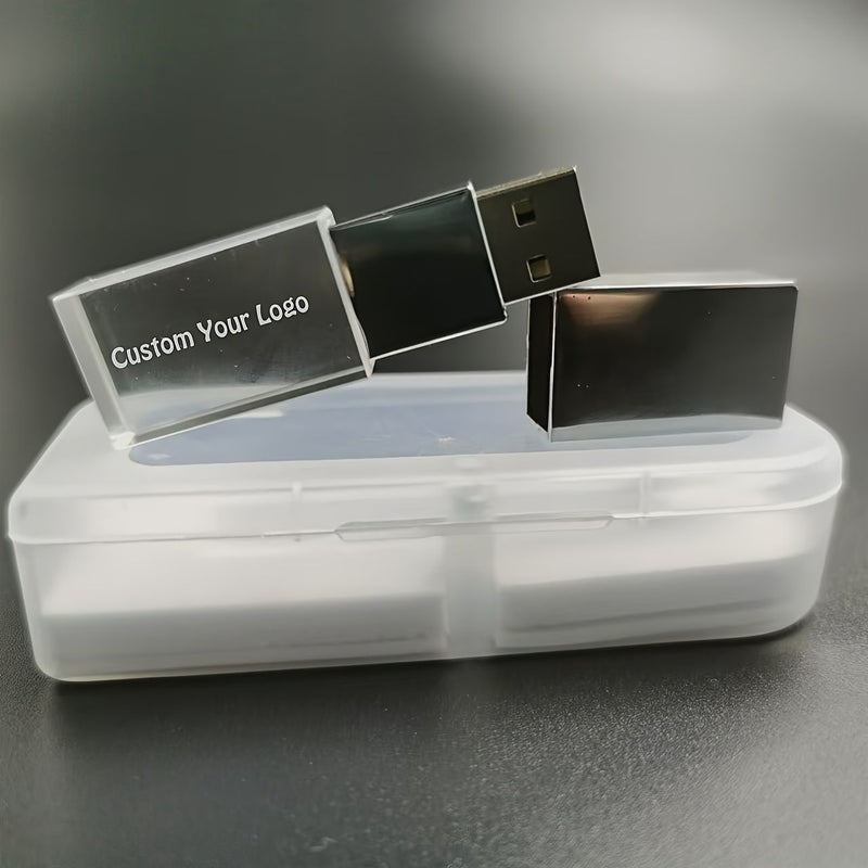 مصباح USB أخضر مخصص بسعة 32 جيجابايت - Image 2