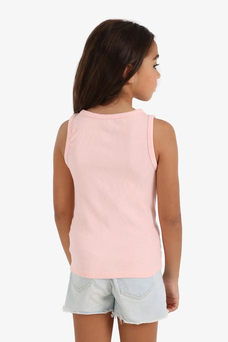 Carina Girly Ribbed Tank Top - Image 3