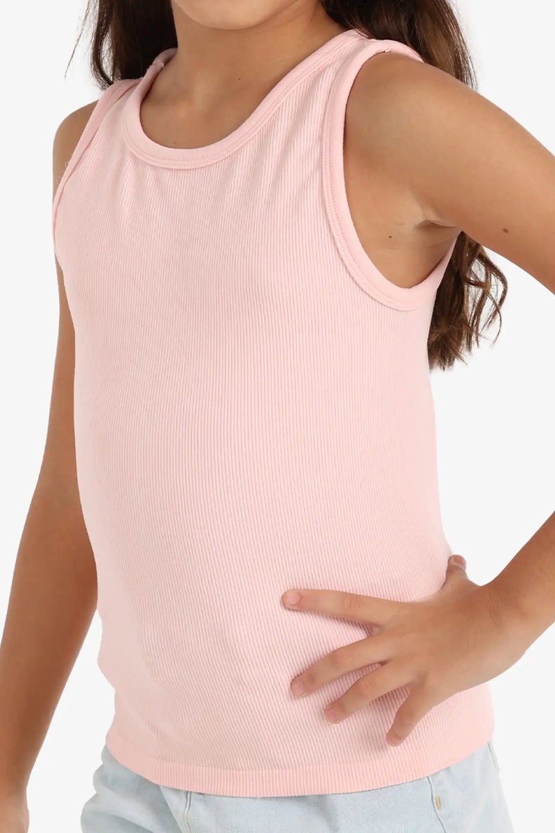 Carina Girly Ribbed Tank Top - Image 4
