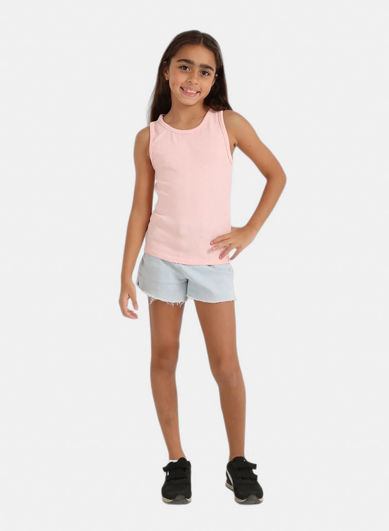 Carina Girly Ribbed Tank Top - Image 5
