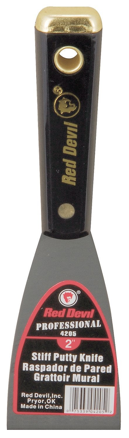 Red Devil سكين معجون حمراء شيطان 4205 2 بوصة صلبة - Image 1