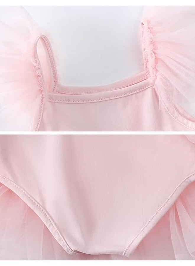 Dance Ballet Tutu Leotard Ballerina Outfit for Girls Toddler Dance Tutu Dress Princess Dress - Image 3