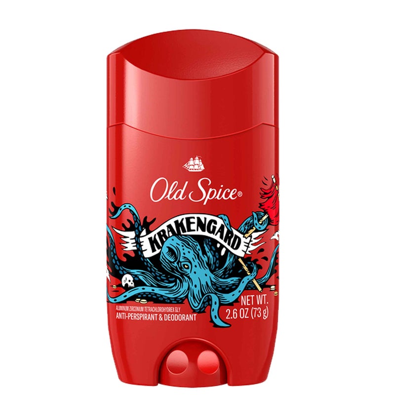 Old Spice Wild Collection Antiperspirant & Deodorant Krakengard, 2.6 Ounce (Pack of 3) - Image 2