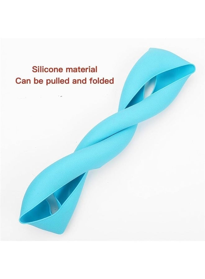 Three cool non-slip silicone steering wheel covers in different colors - Universal car steering wheel cover - Summer easy-to-clean silicone car steering wheel cover - Image 5