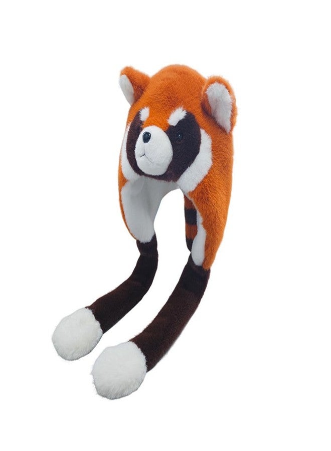 BSYLOO Adorable Winter Animal Hat/Cute Cartoon Plush Hat with Moving Ears/Funny-Crazy Earmuff Hat for Girls & Women Brown - Image 1