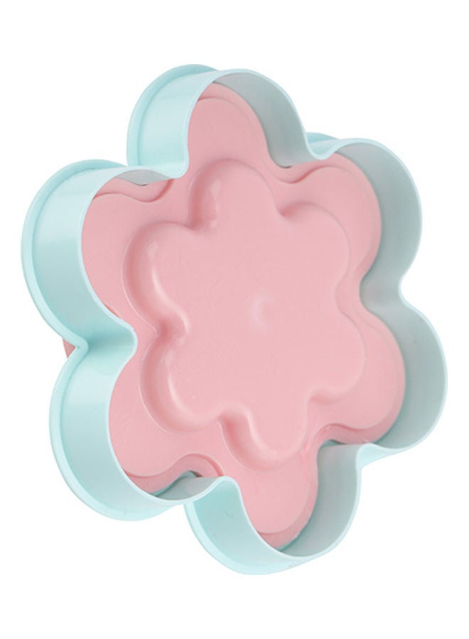 Royalford Romance Shaped Cookie Cutter- RF10974|Flower Shape Cookie Cutter and Fondant Cutter| Plastic Cookie Cutter| Cookie Cutter with Handle Multicolor - Image 3