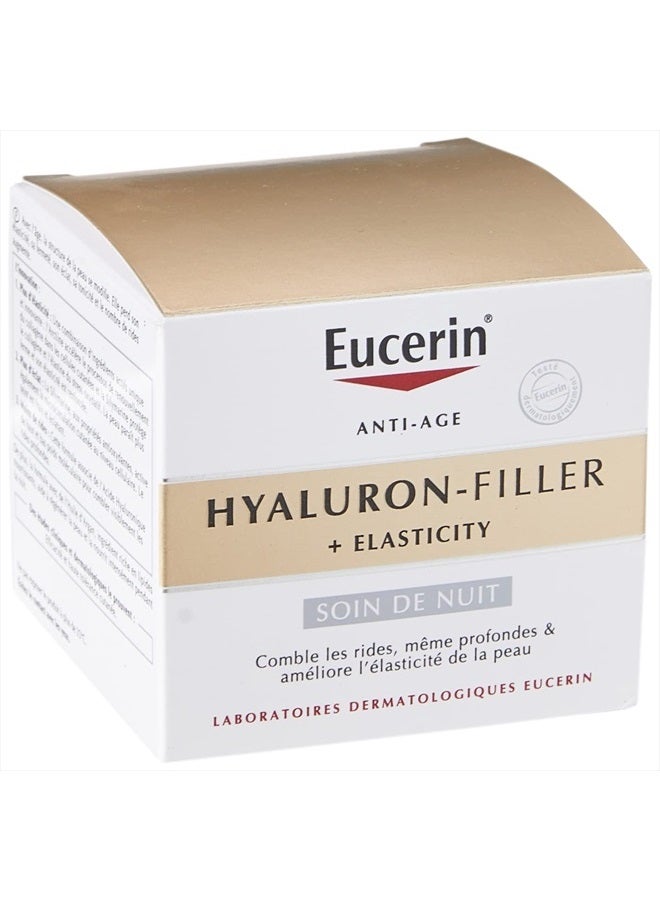Eucerin Hyaluronic Acid Night Cream 50ml - Anti-Aging Moisturizer for Mature Skin - Image 4