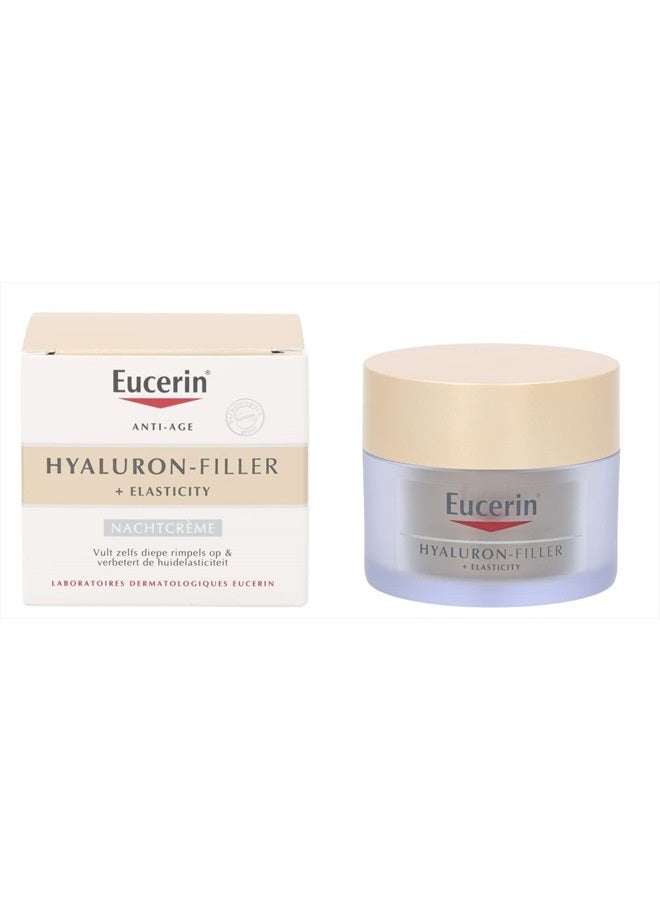Eucerin Hyaluronic Acid Night Cream 50ml - Anti-Aging Moisturizer for Mature Skin - Image 5
