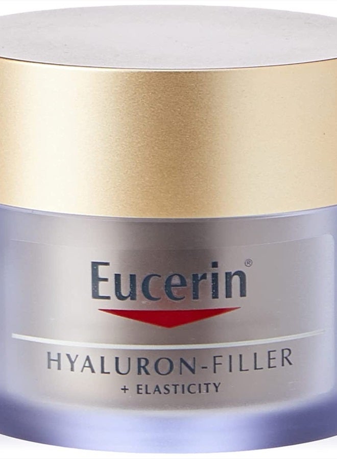 Eucerin Hyaluronic Acid Night Cream 50ml - Anti-Aging Moisturizer for Mature Skin - Image 1