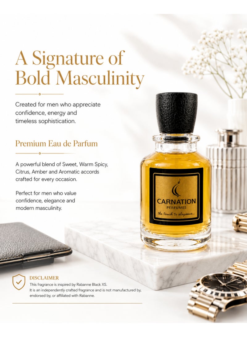 Carnation Amber Tobacco Eau de Parfum for Men | Inspired by Dolce & Gabbana The One - Image 2