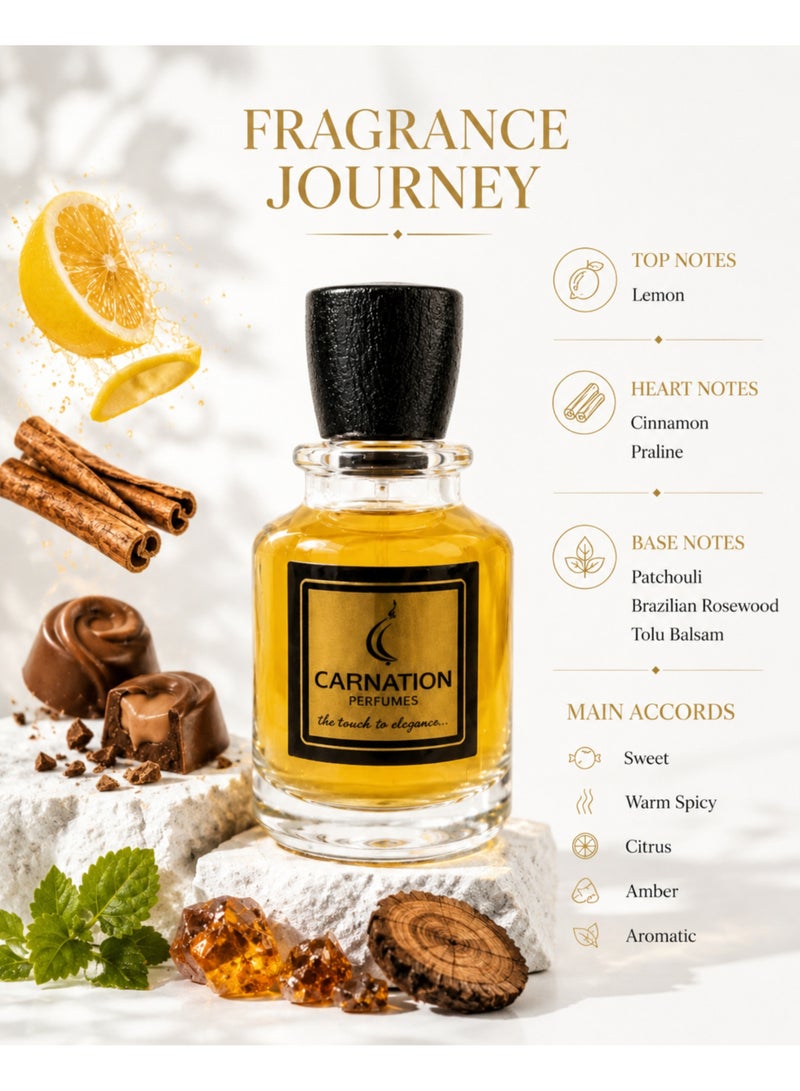 Carnation Amber Tobacco Eau de Parfum for Men | Inspired by Dolce & Gabbana The One - Image 5