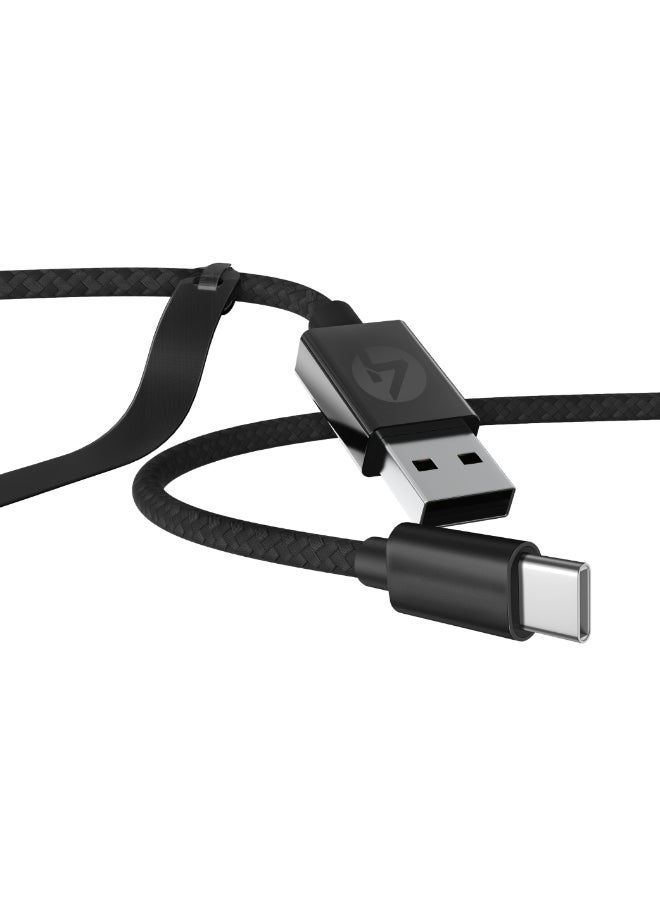 4gamers - Twin Pack USB-C Charge And Data Cables 2M - Image 1