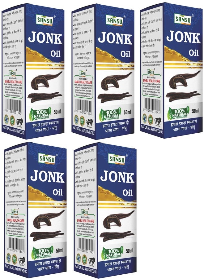 Sansu Leech Oil (Jonk Ka Tail) 30ml (Pack of 5). - Image 1