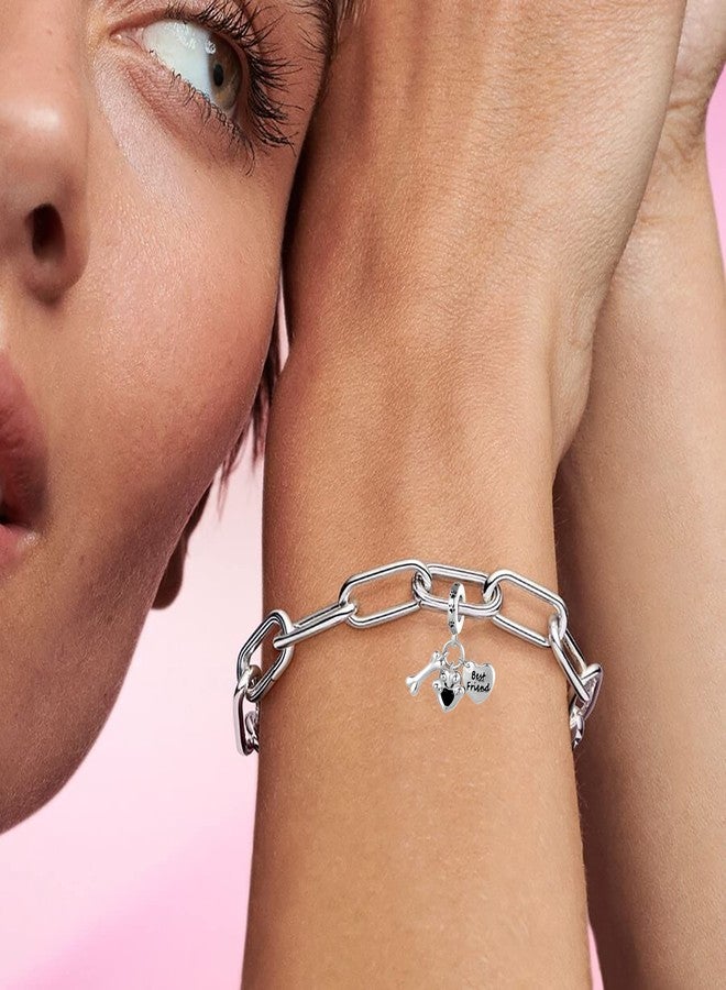 QeenseKc تعليقة عظمة على شكل مخلب جرو من QeenseKc لسوار باندورا، خرزة على شكل قلب، هدية عيد ميلاد للصديق المفضل - Image 4