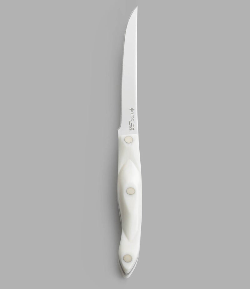 CUTCO Model 1761 White Pearl Boning Knife with High Carbon Stainless 61 Straight edge blade and 55 handle in factorysealed plastic bag