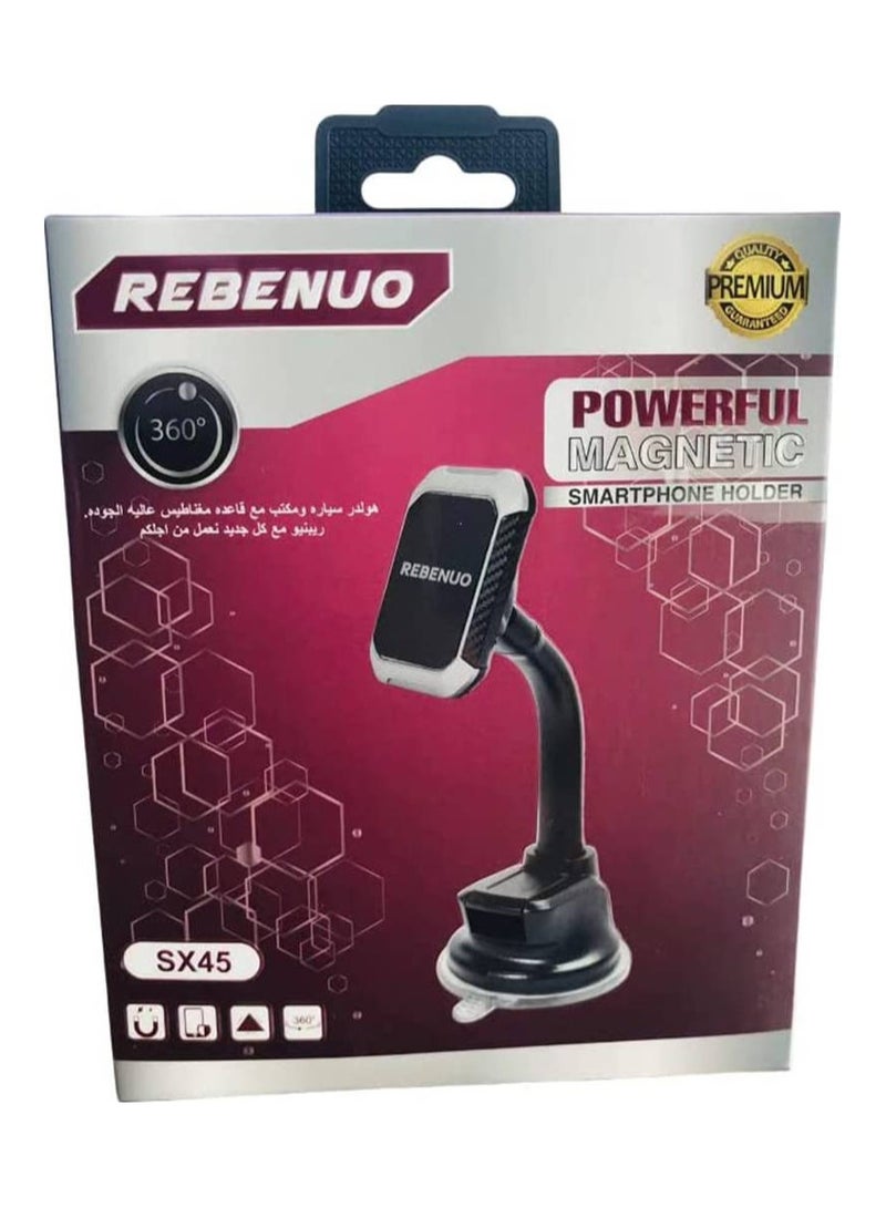 ريبنيو حامل مغناطيسي قوي للهواتف الذكية للسيارة - Image 5
