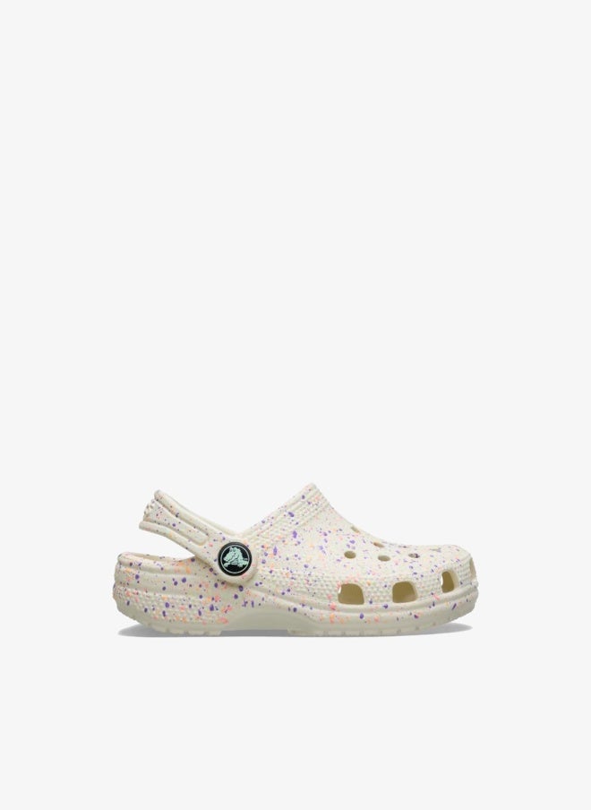 crocs Youth Glow Paint Splatter Clogs - Image 1