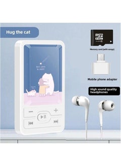 Generic Students Listen To Music Mp3 Walkman High School Boys And Girls Mini Portable Sports Player-Body Color:A1 Hug Cat-Memory Capacity:External Version - No Card Gifts Can't Songs  - Image 1
